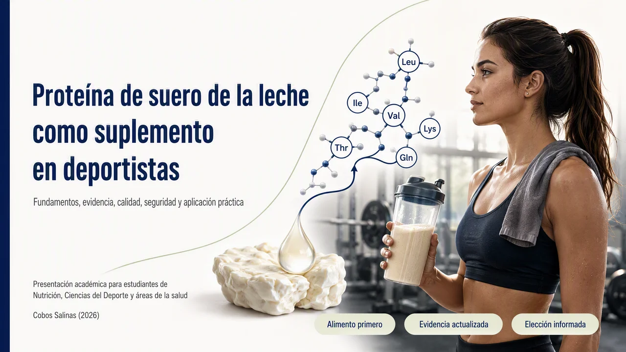 Proteína de Suero de la Leche como Suplemento en Deportistas
