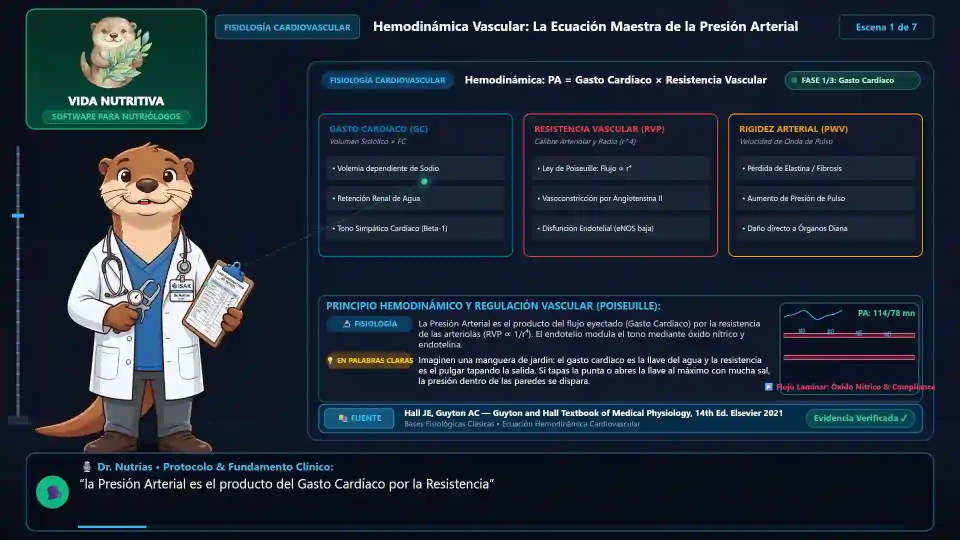 Minicurso: Hipertensión Arterial Sistémica: Hemodinámica y Dietoterapia DASH