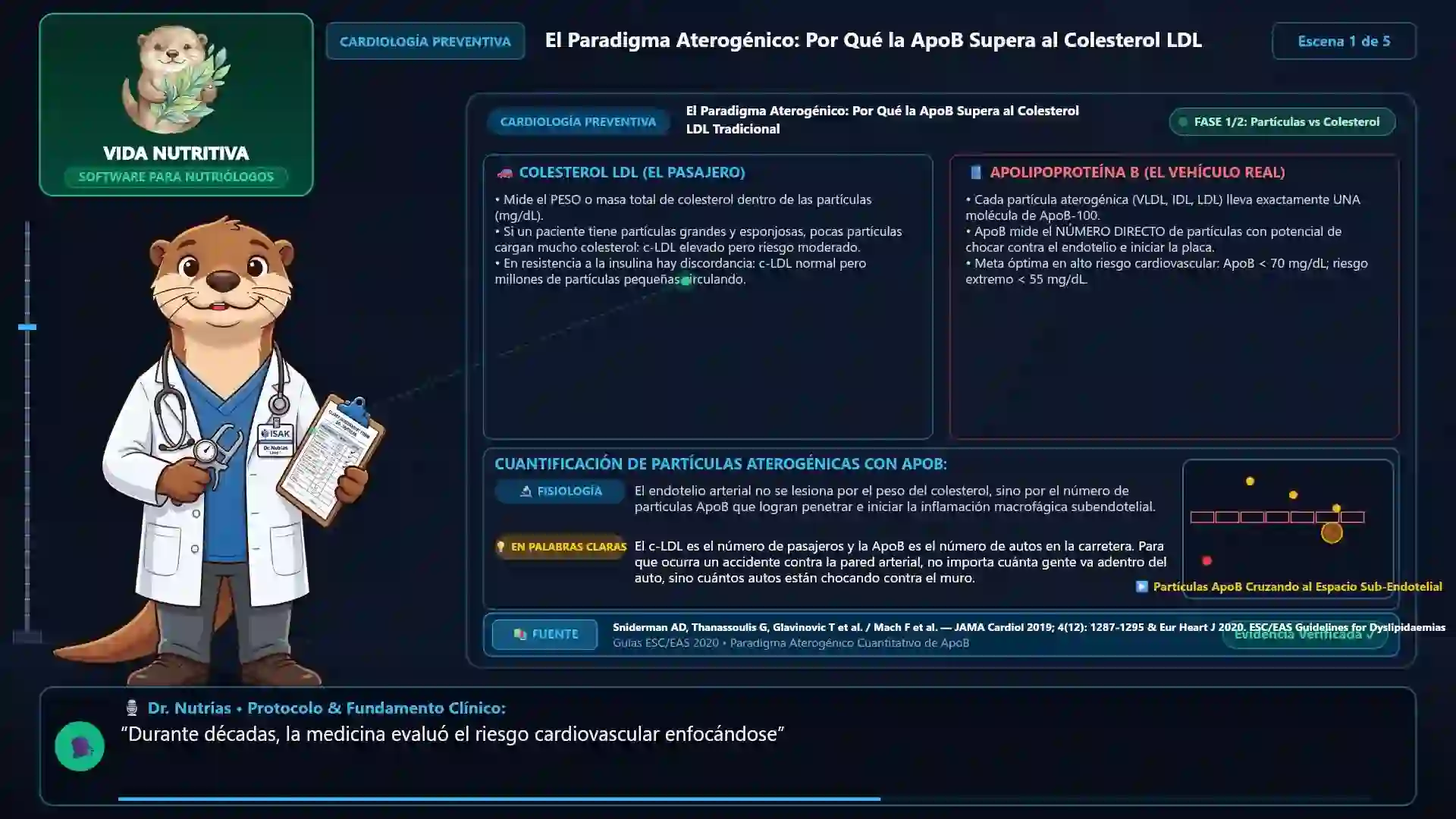 Minicurso: Lípidos Avanzados: ApoB, Lp(a), Partículas LDL y Aterosclerosis