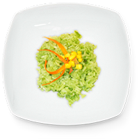 Arroz con chile poblano