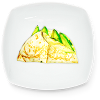 Quesadilla con aguacate