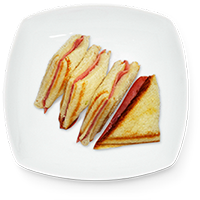 Sándwich de jamón