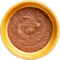 Frijoles refritos sin grasa