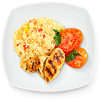 Pollo con arroz