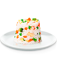 Arroz con vegetales