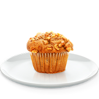 Muffin de maiz con nuez