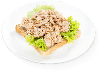 Pan con ensalada de atún