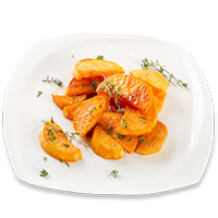 Camote (batata) al horno